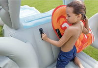 15 Foot Surf 'N Slide Backyard Inflatable Blow Up Water Slide Jumper For Kids