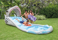 15 Foot Surf 'N Slide Backyard Inflatable Blow Up Water Slide Jumper For Kids