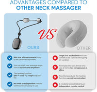 Pendant Neck Massager with Heat - Premium Cervical Vertebra Massager