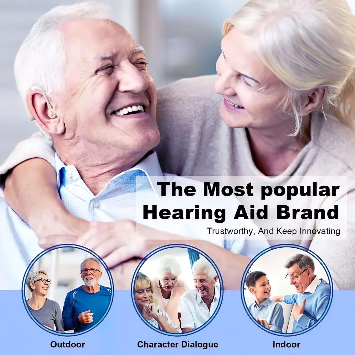 WetaSound™ Rechargeable Universal Hearing Aids