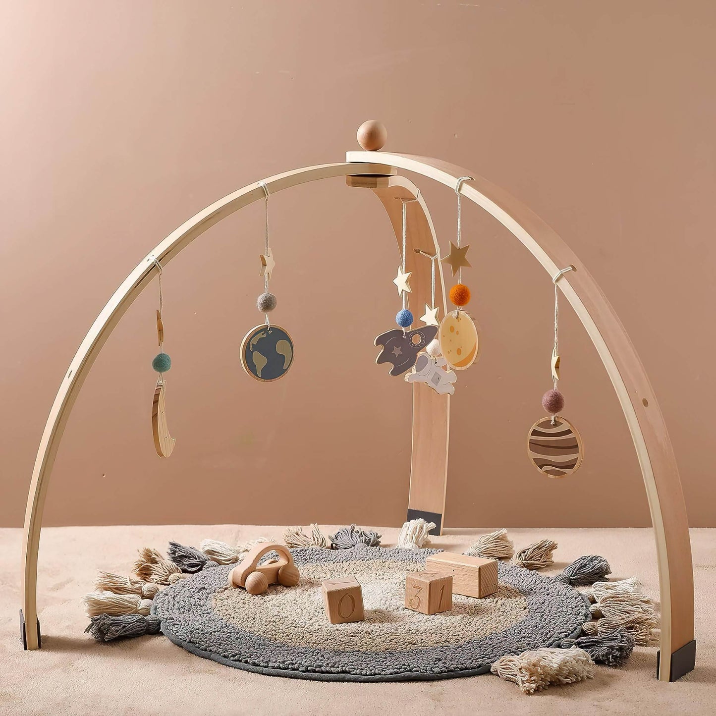 Captivating Baby Play Gym with Sky Hanging Toy