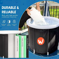WETA® Portable Ice Bath: Outstanding Cold Plunge Tub for Refreshing Cold Baths | Recovery & Therapy