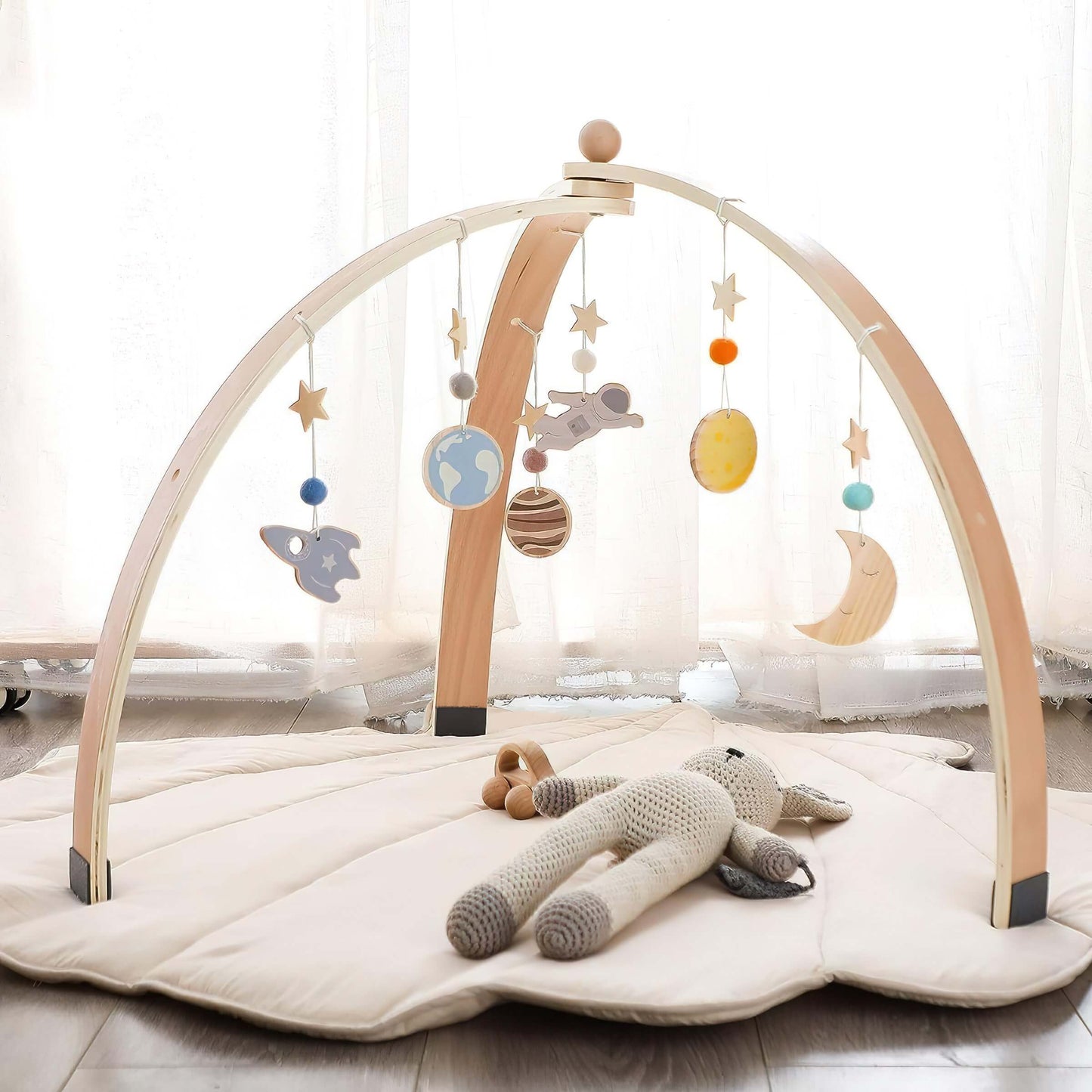 Captivating Baby Play Gym with Sky Hanging Toy