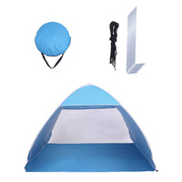 2-3 Person Pop Up Beach Tent – Blue