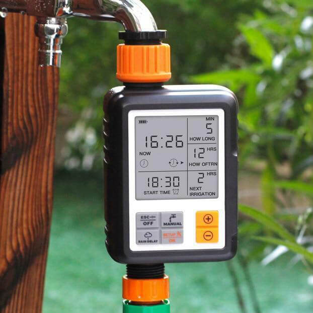 Smart Sprinkler Water, Water Hose Timer with 1s-300mins water duration