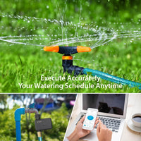 Wireless Sprinkler Water, Water Hose Timer with timed irrigation and cyclic irrigation