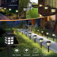 12 Pack Solar Garden Lights For Yard, Pathway Lights, Landscape Lighting